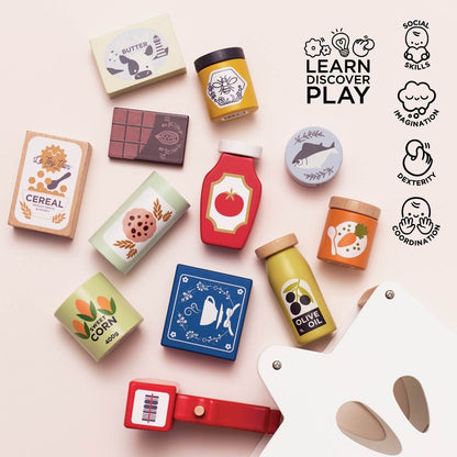 Groceries Set & Scanner - Toby Tiger