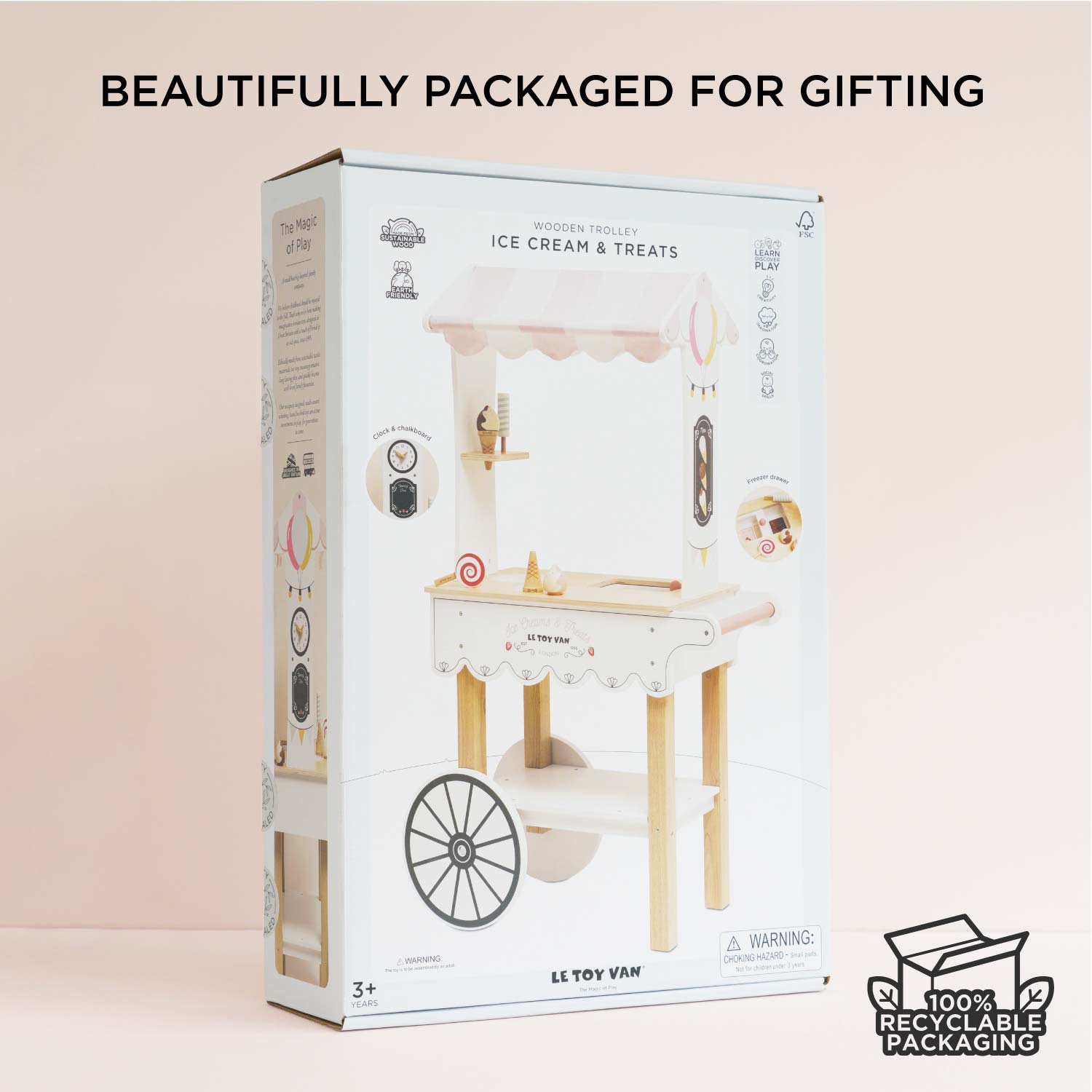 Ice Cream Trolley Market Stall - Toby Tiger