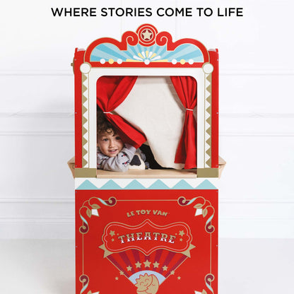Retro Toy Puppet Theatre - Toby Tiger