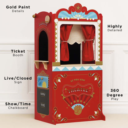 Retro Toy Puppet Theatre - Toby Tiger