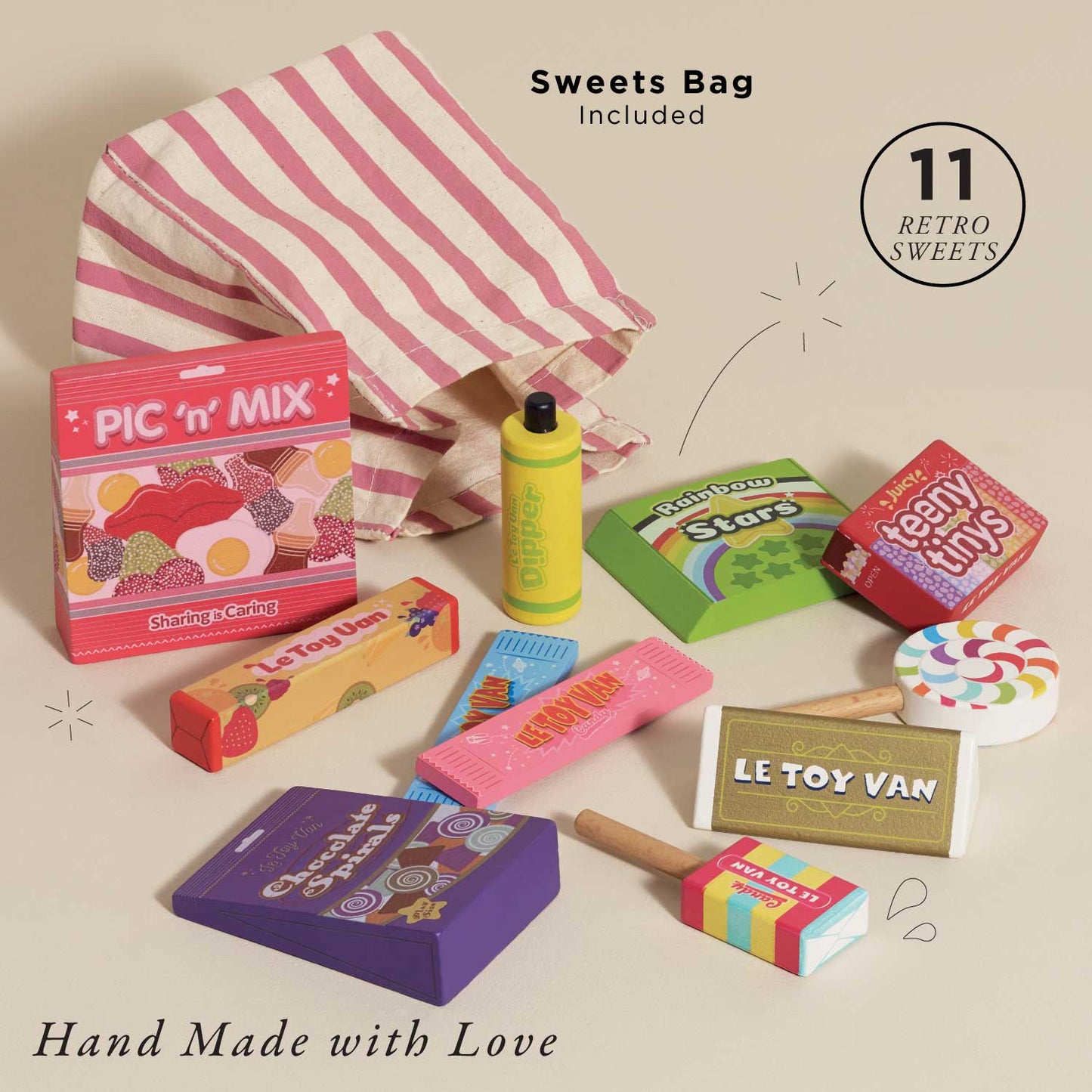 Retro Sweets and Candy Roleplay Set - Toby Tiger UK