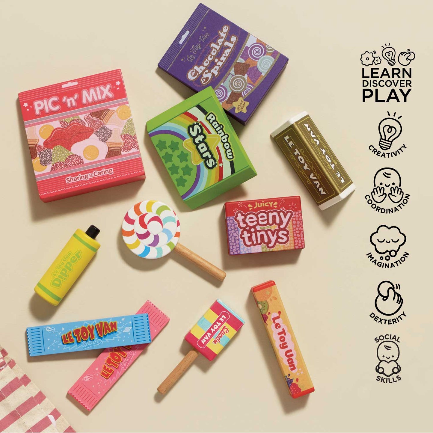 Retro Sweets and Candy Roleplay Set - Toby Tiger UK