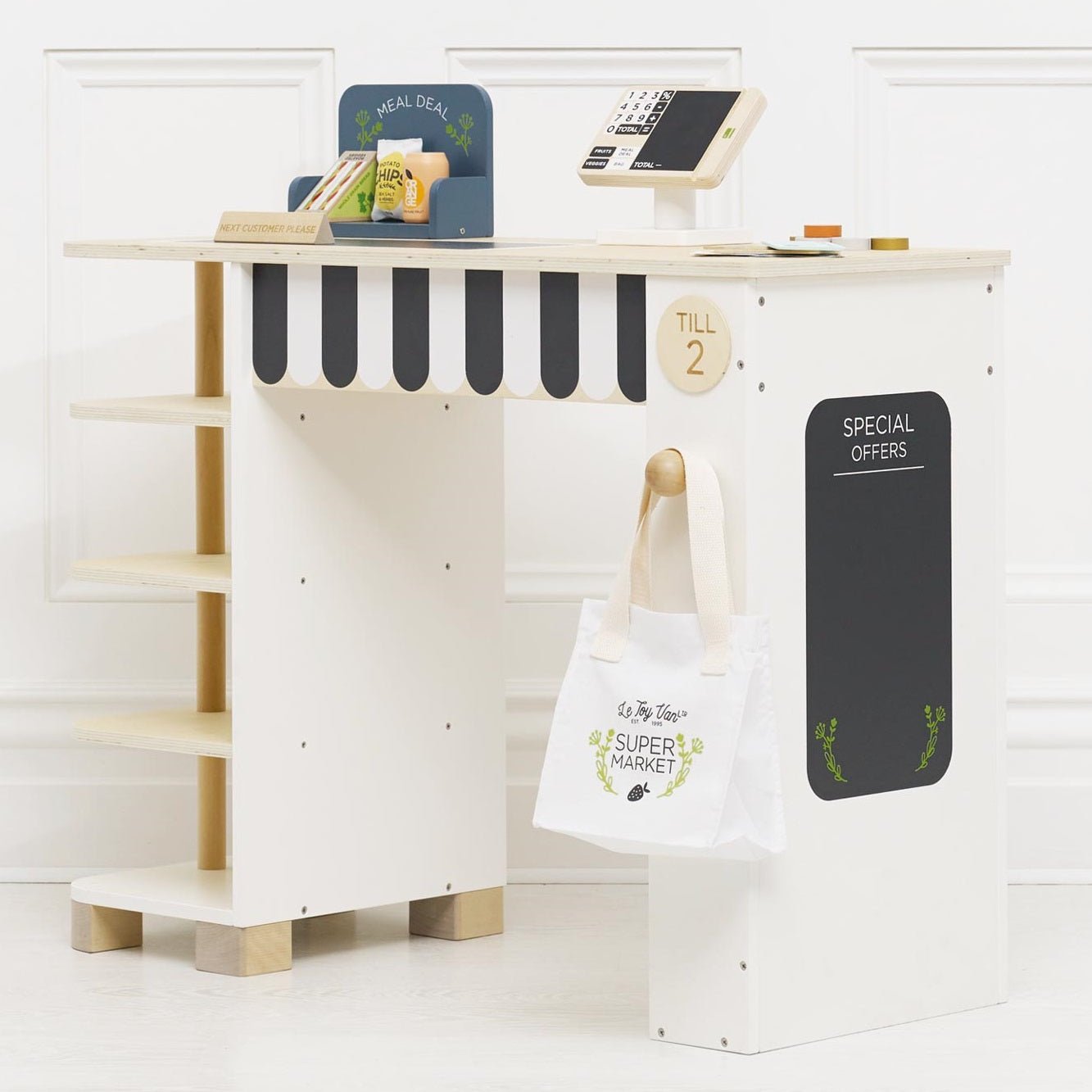 Supermarket Till Checkout & Accessories - Toby Tiger