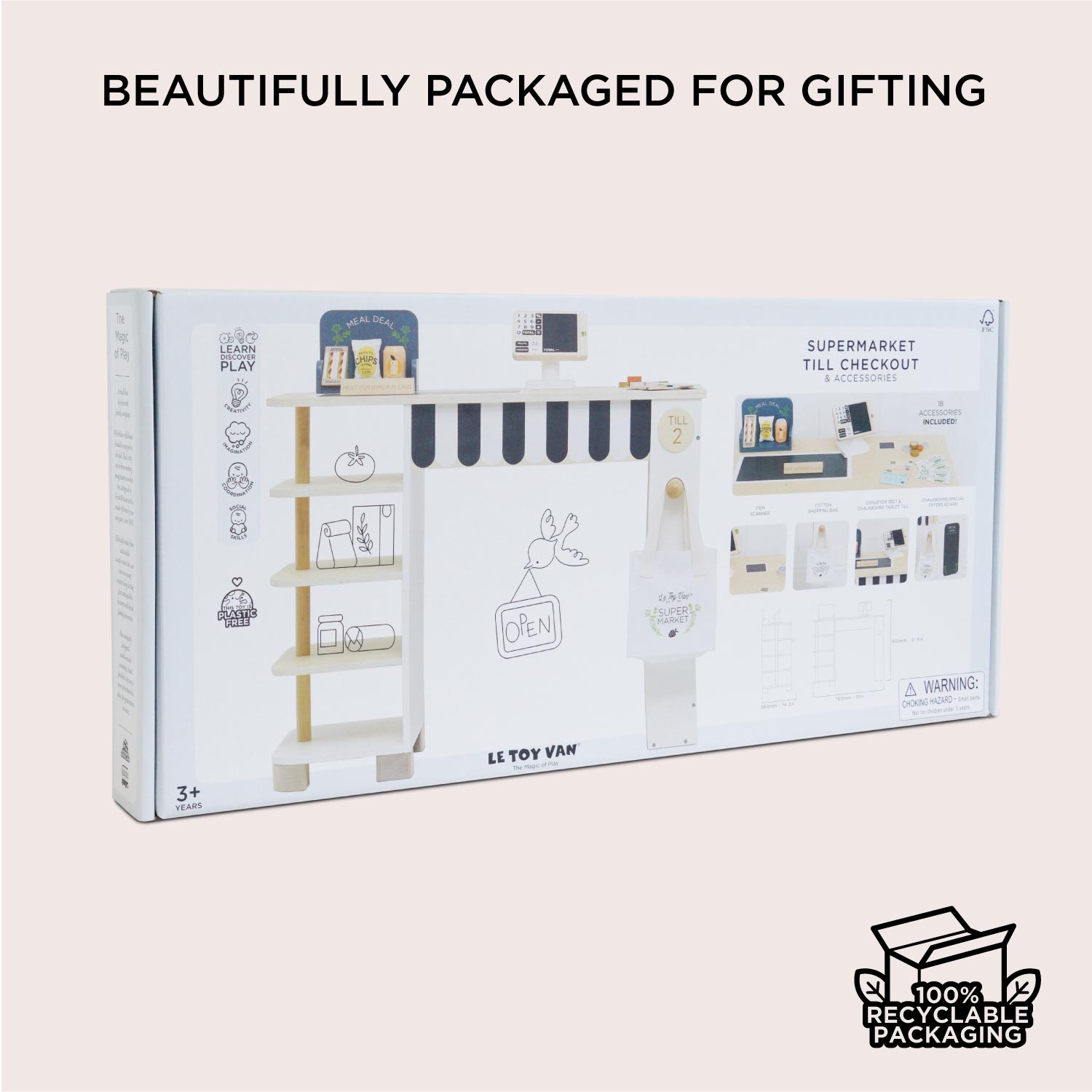 Supermarket Till Checkout & Accessories - Toby Tiger