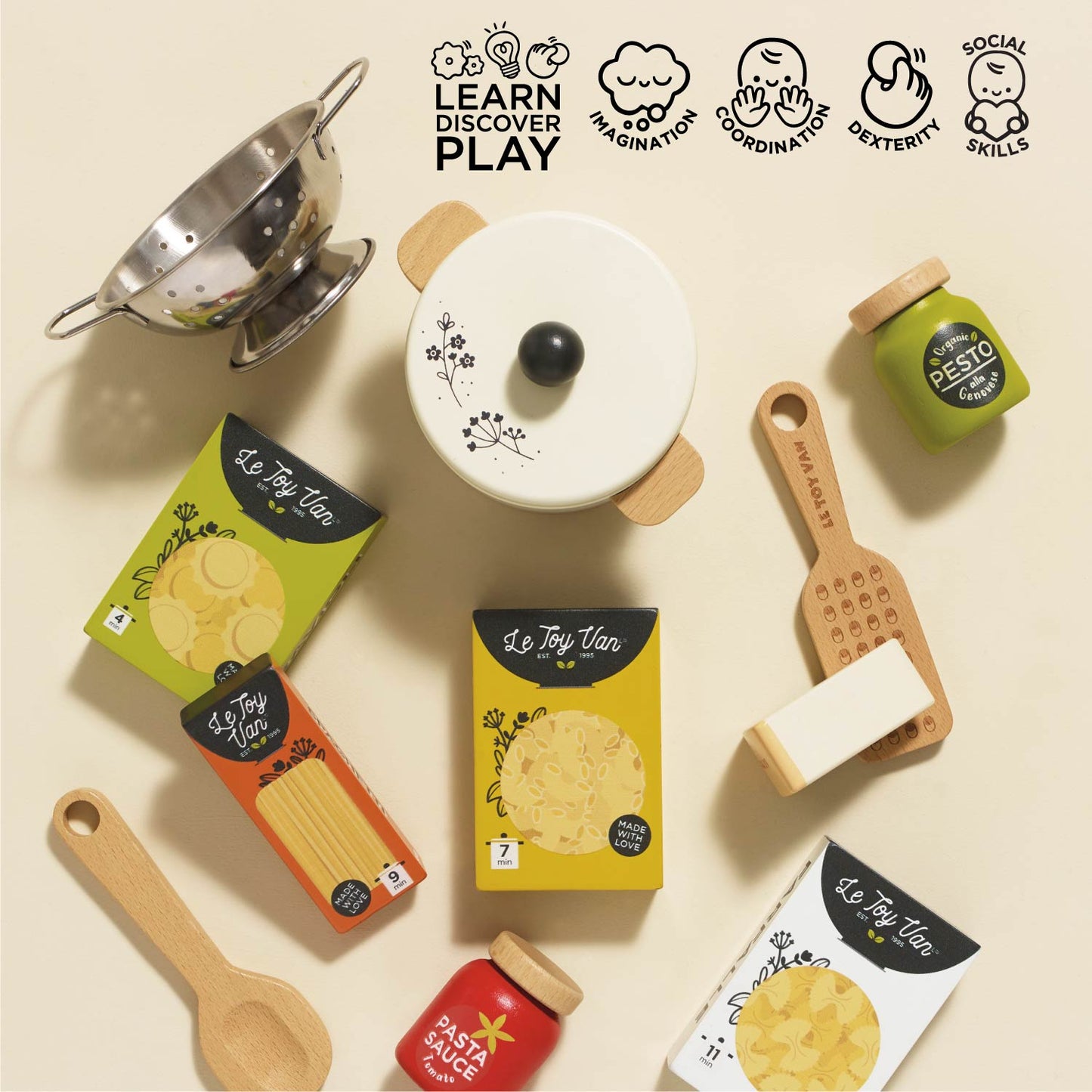 Organic Pasta Set - Toby Tiger UK