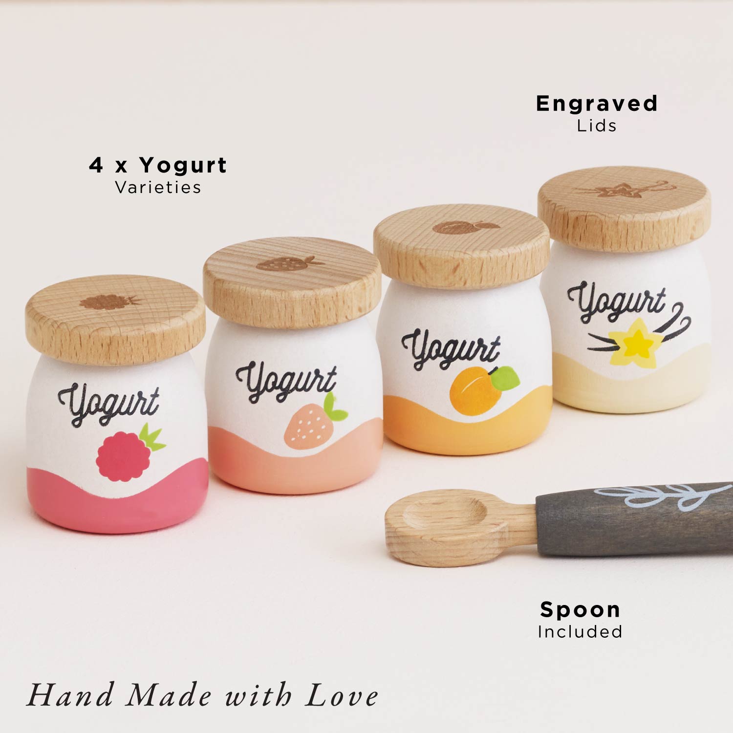 Yogurt Play Food Pack - Toby Tiger UK