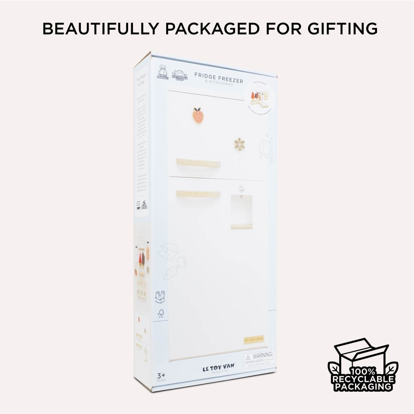 Kitchen Freestanding Fridge Freezer - Toby Tiger