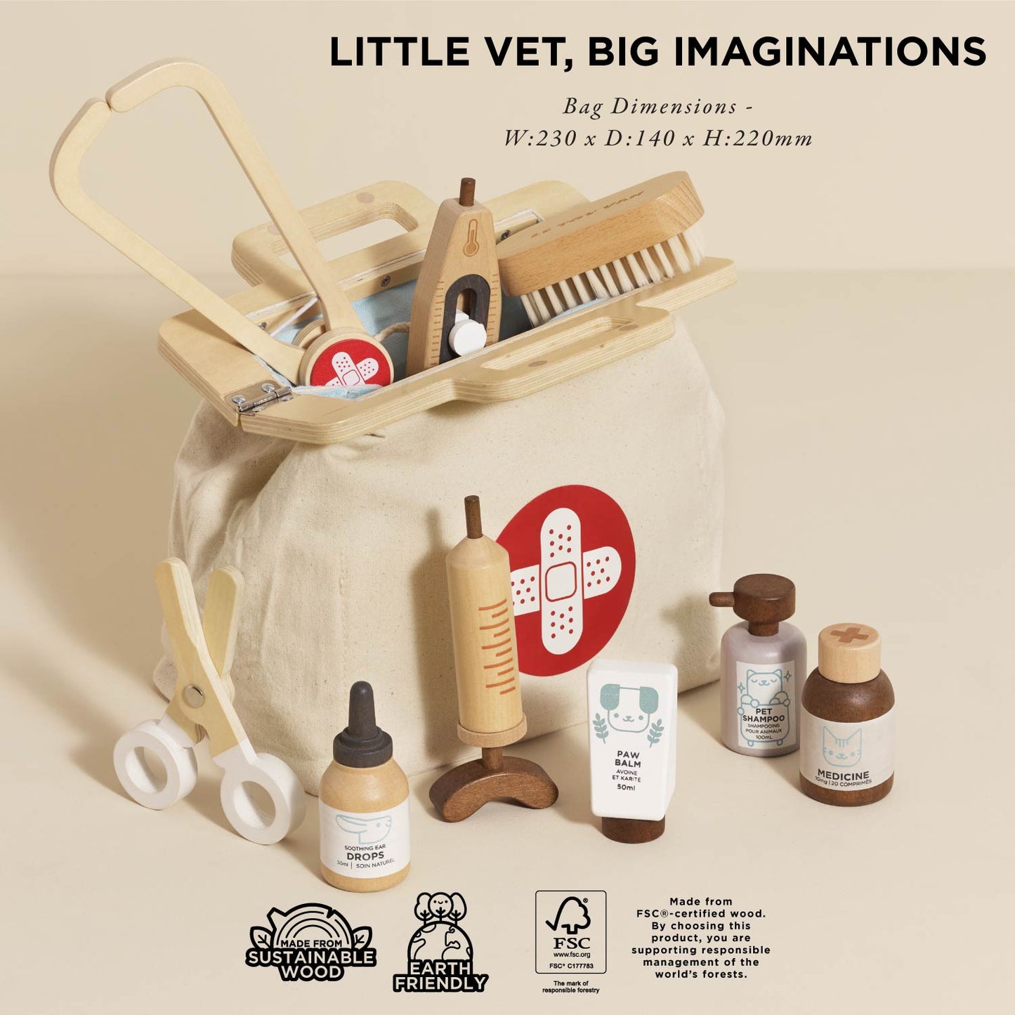 Animal Vet Set - Toby Tiger UK