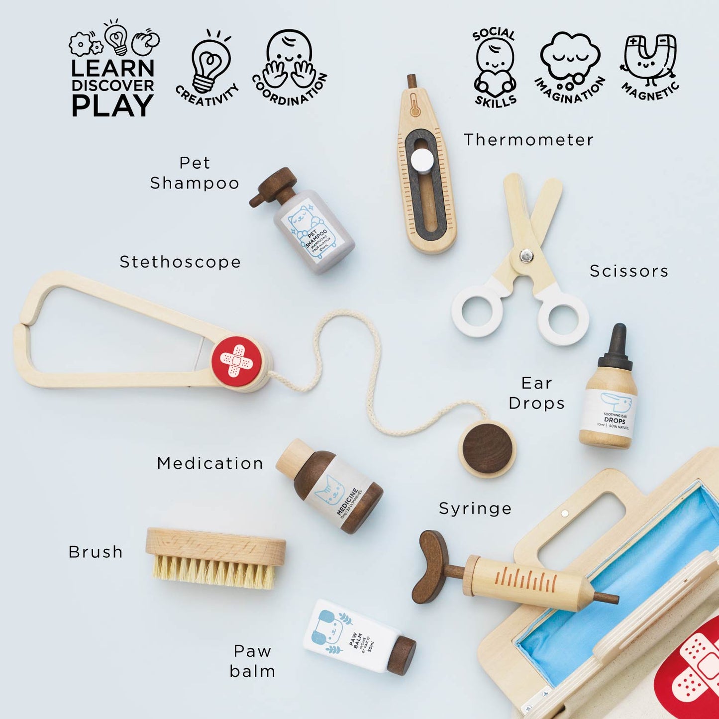 Animal Vet Set - Toby Tiger UK