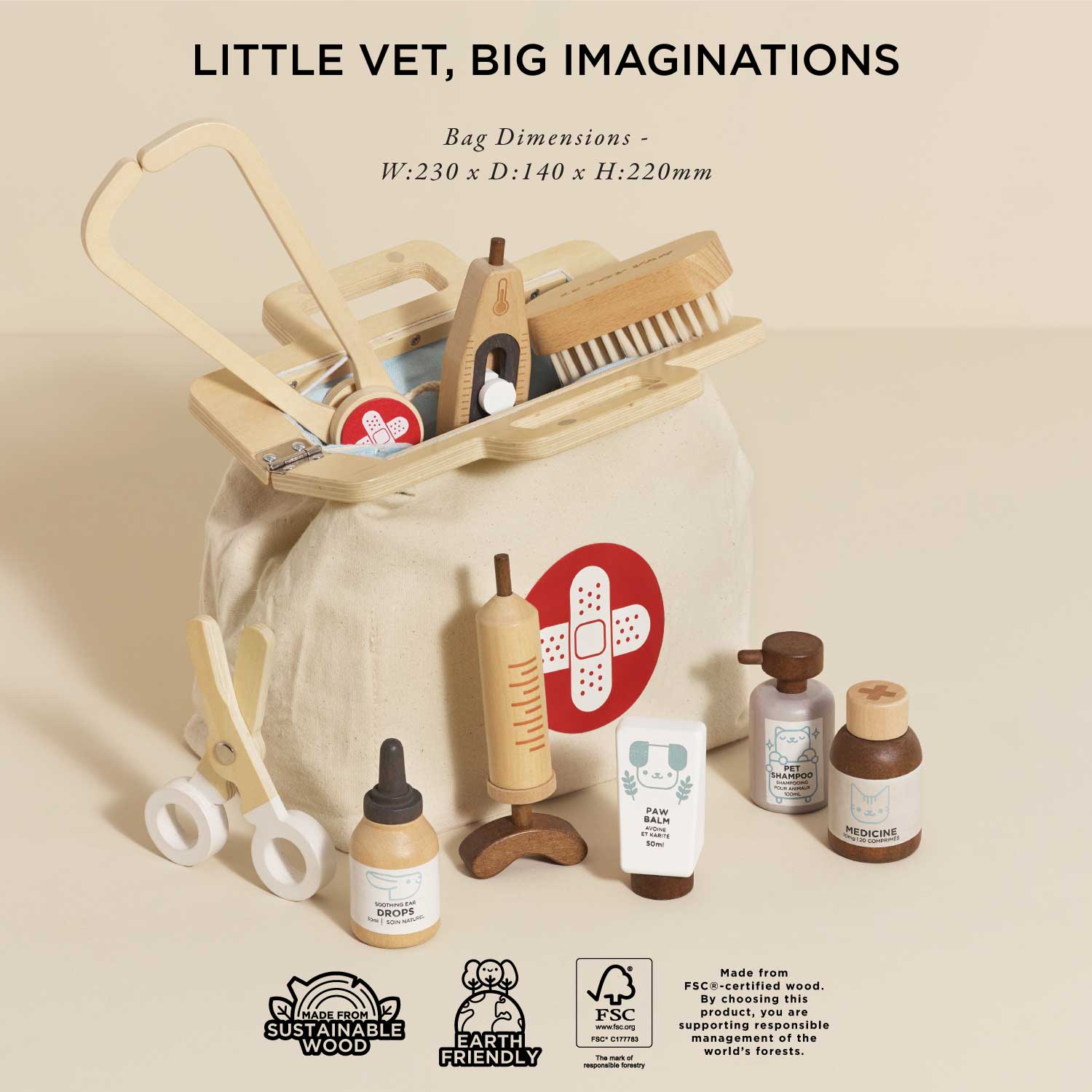 Animal Vet Set - Toby Tiger UK