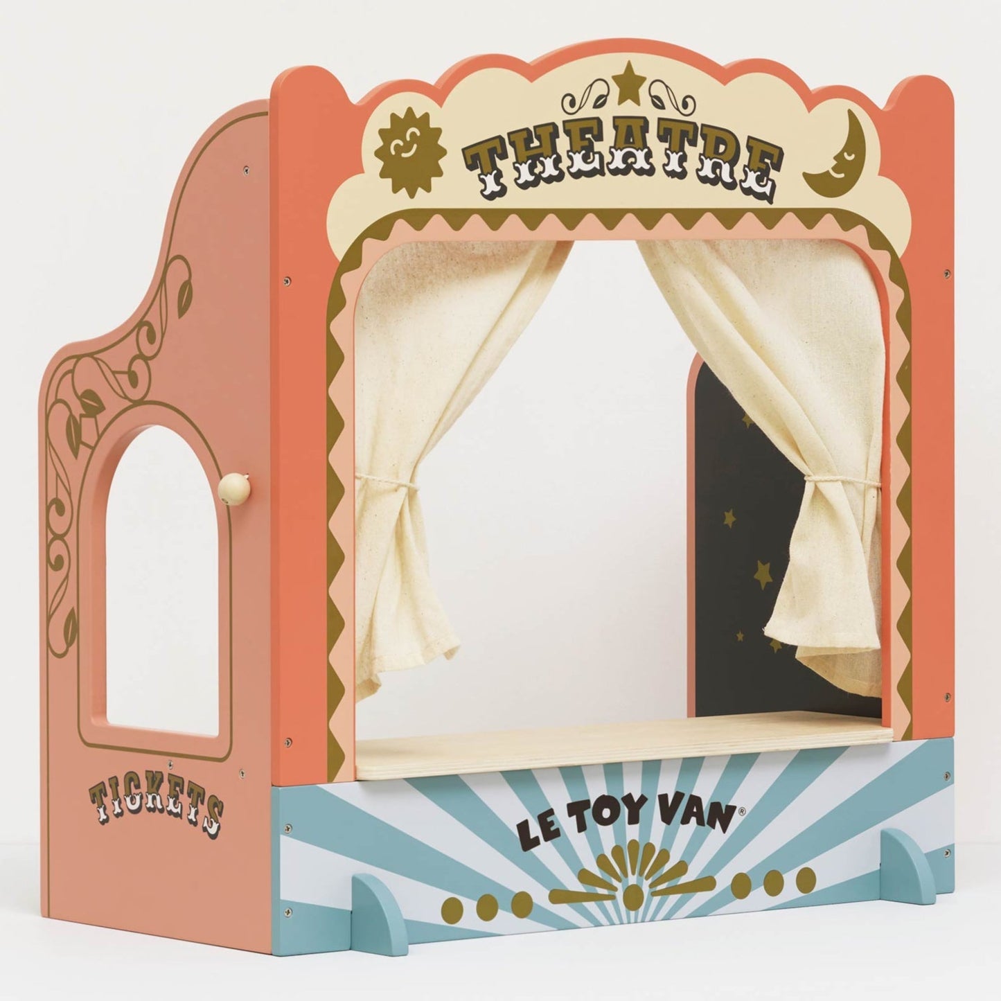Tabletop Puppet Wooden Theatre - Toby Tiger UK