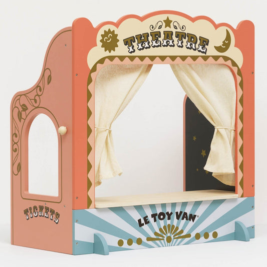 Tabletop Puppet Wooden Theatre - Toby Tiger UK