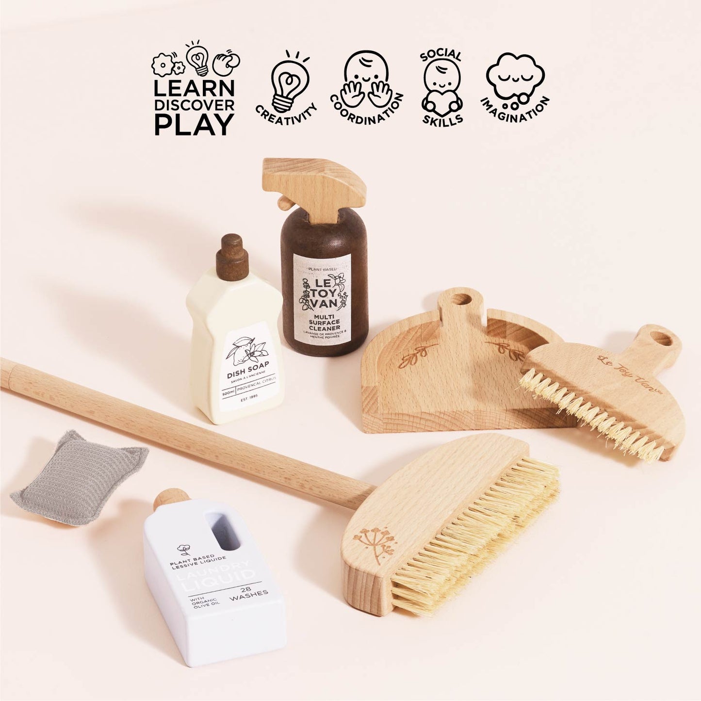 Eco-Friendly Cleaning Set - Toby Tiger UK