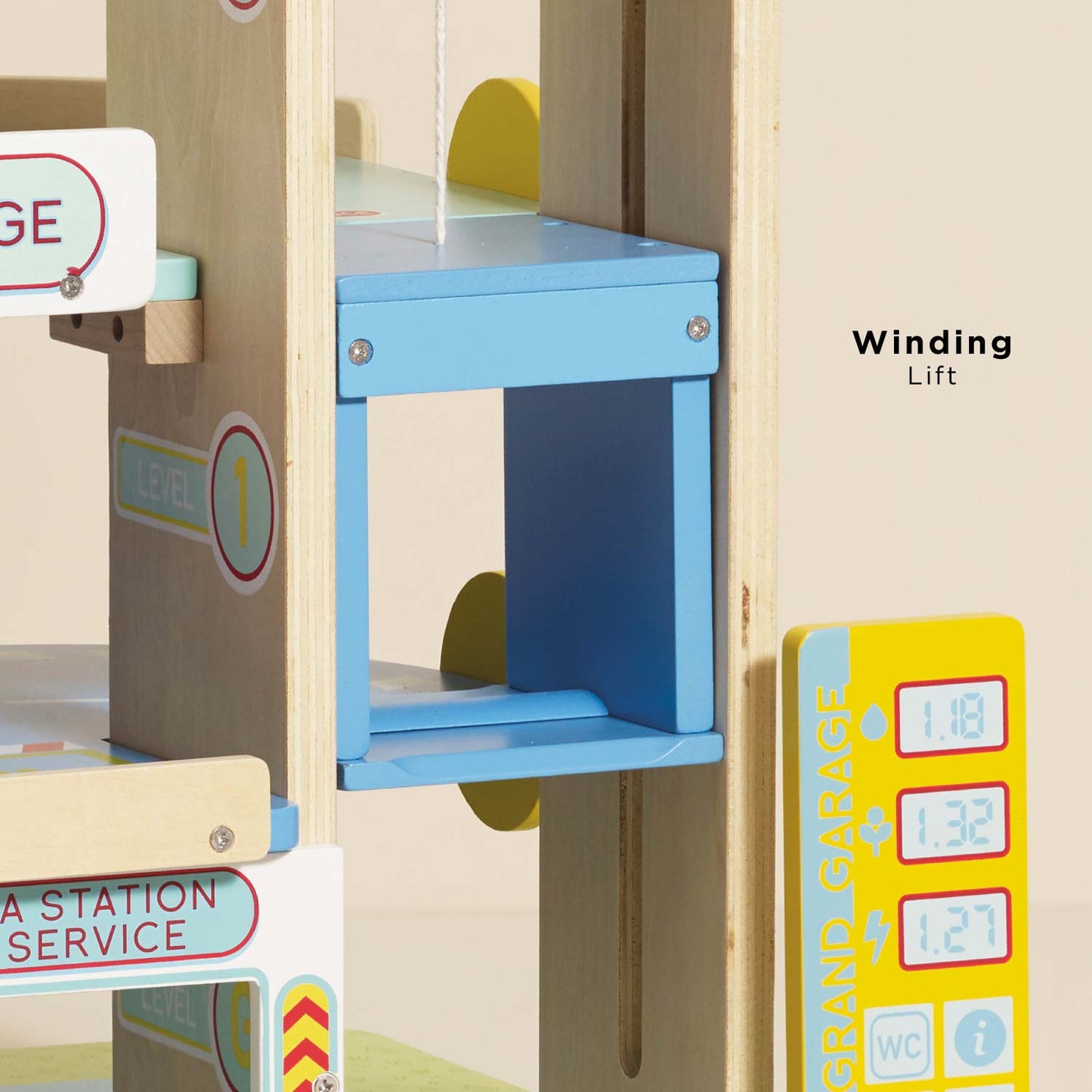 Le Grand Wooden Garage - Toby Tiger UK
