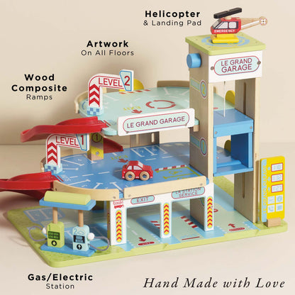 Le Grand Wooden Garage - Toby Tiger UK