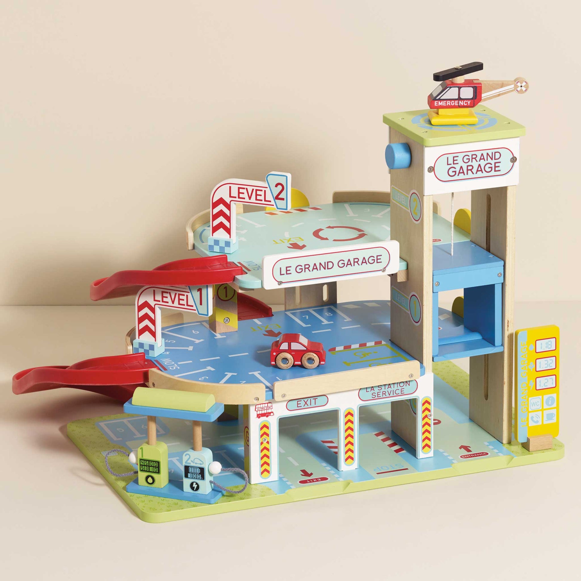 Le Grand Wooden Garage - Toby Tiger UK