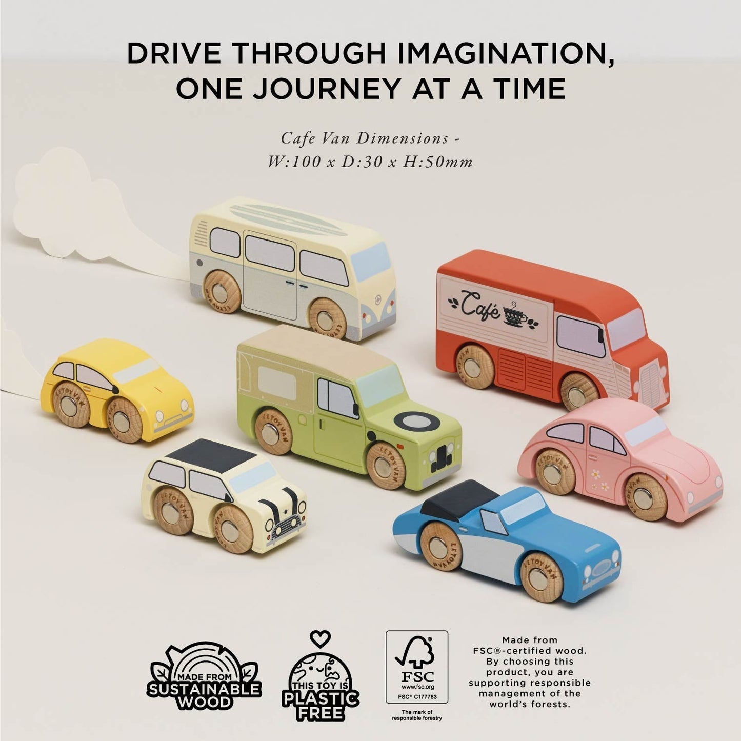 Vintage Toy Car Gift Set - Toby Tiger UK
