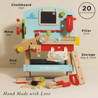Wooden Tool Bench - Toby Tiger UK