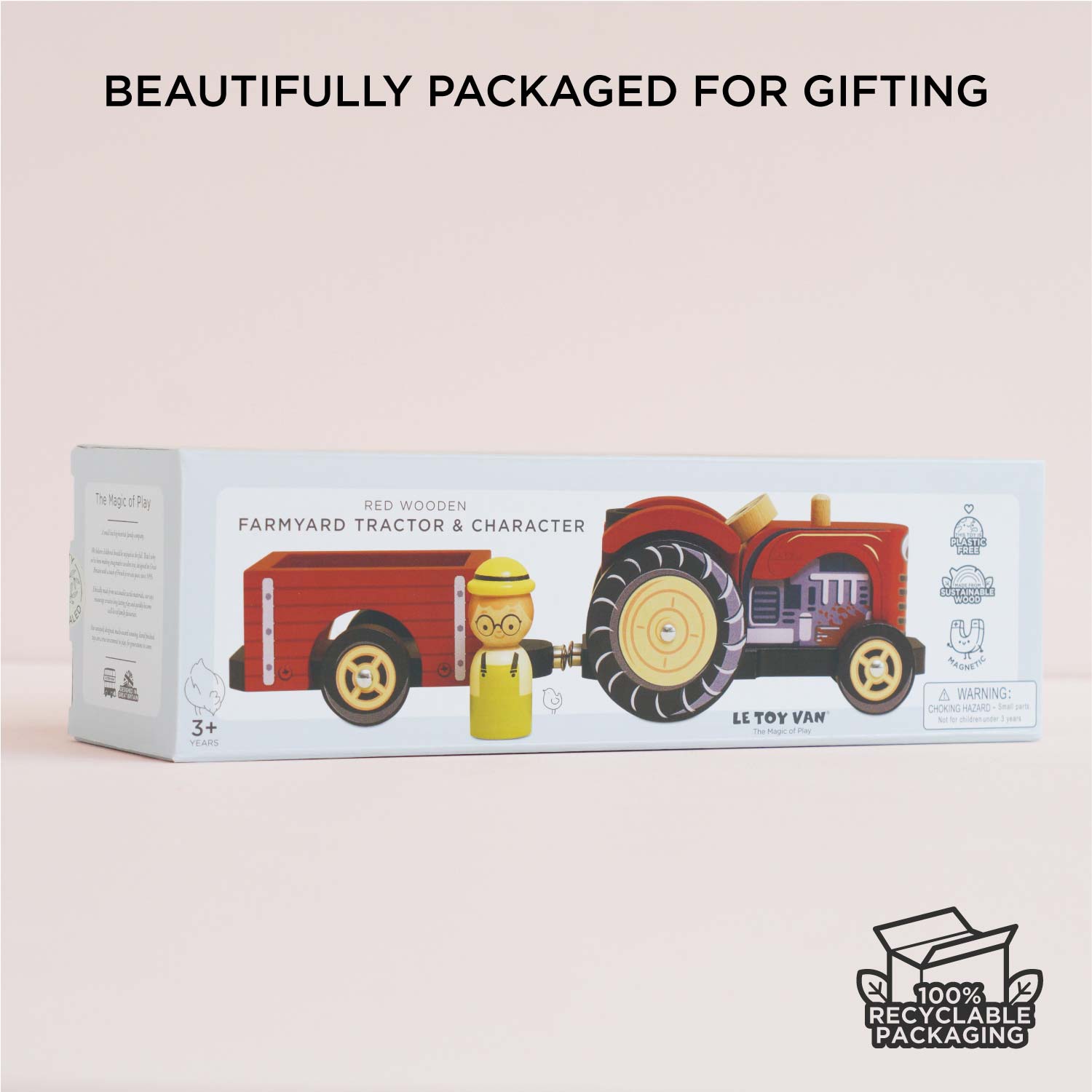 Farmyard Tractor & Trailer - Toby Tiger UK