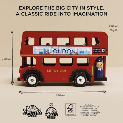 London Wooden Bus - Toby Tiger UK