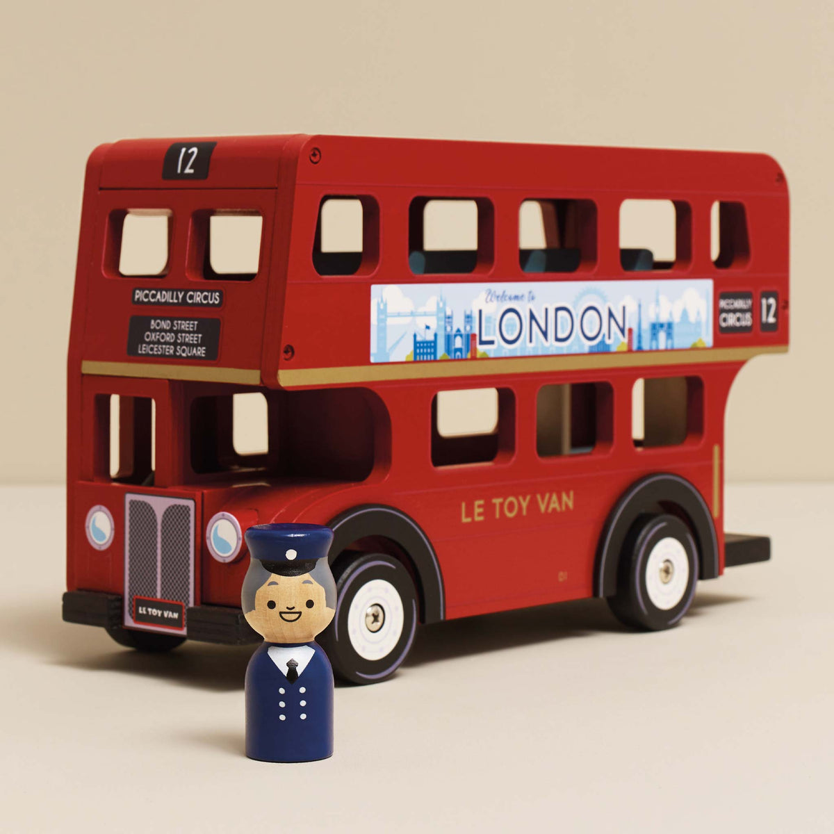 London Wooden Bus - Toby Tiger UK