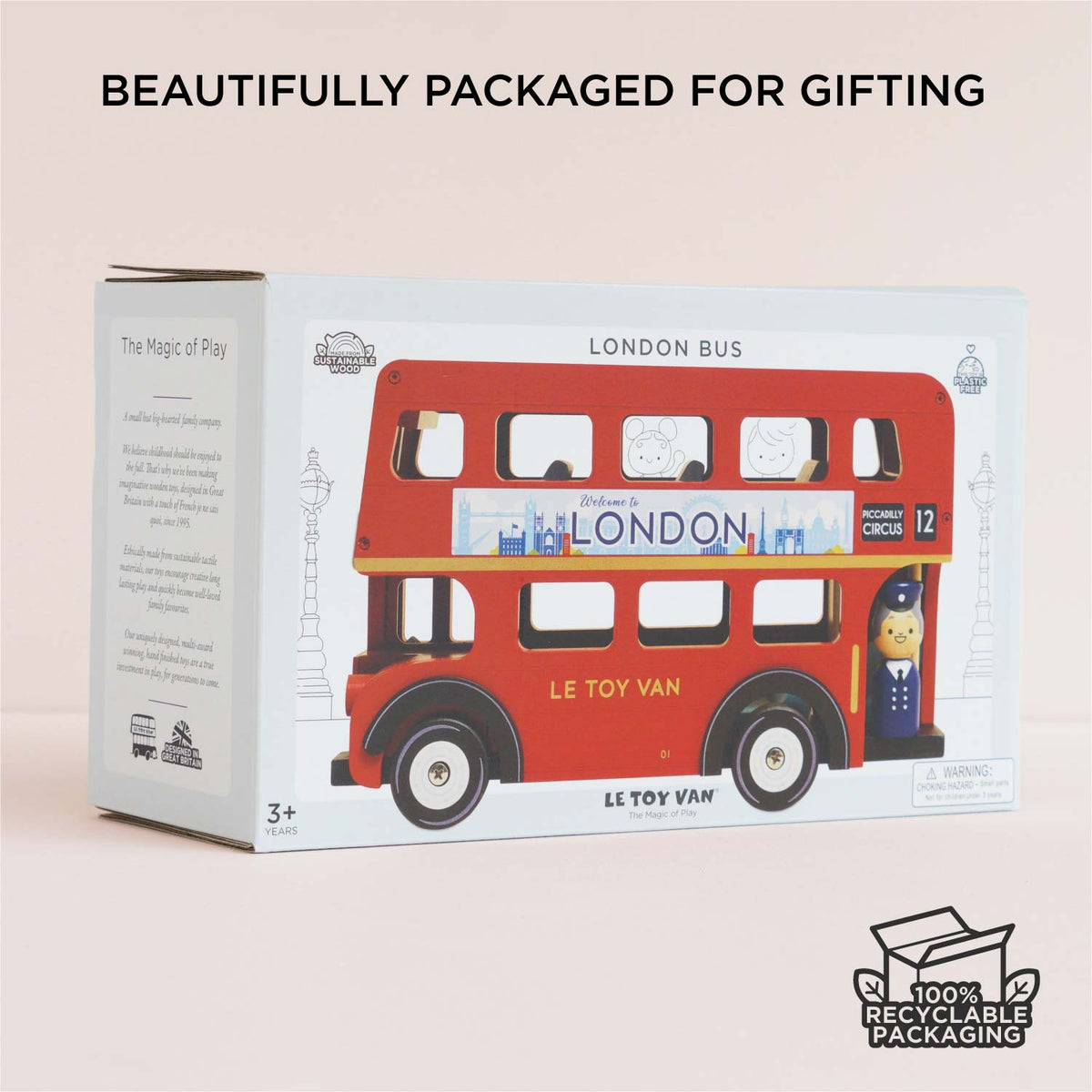 London Wooden Bus - Toby Tiger UK
