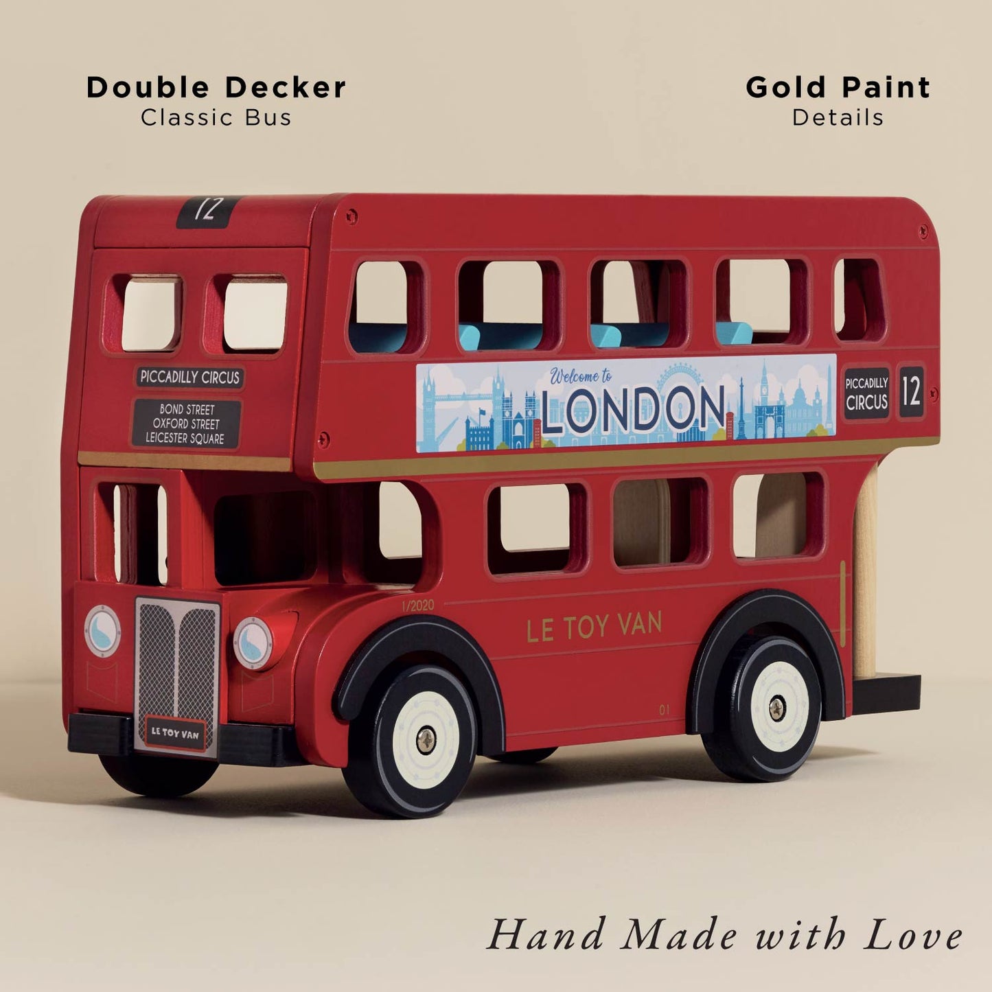 London Wooden Bus - Toby Tiger