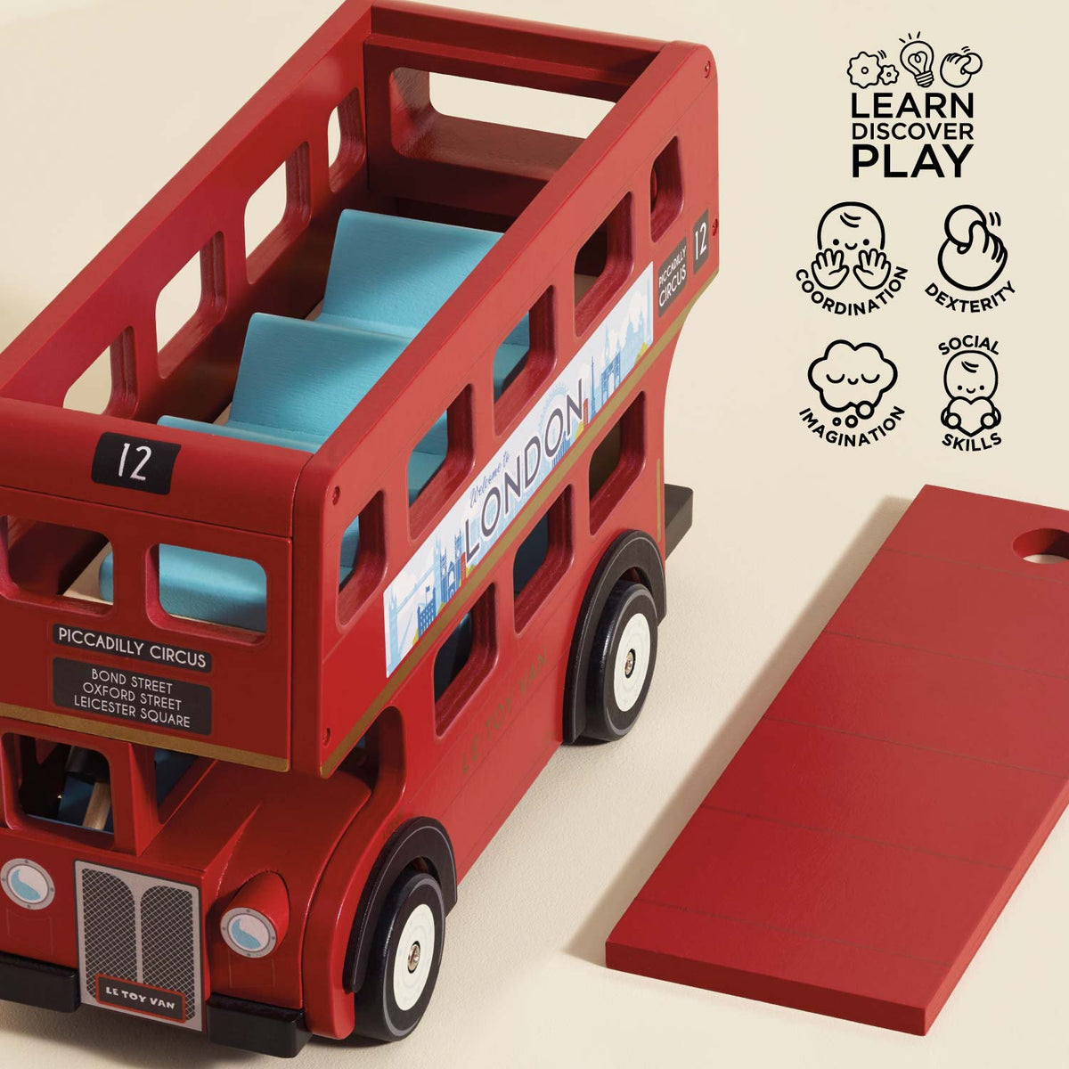 London Wooden Bus - Toby Tiger UK