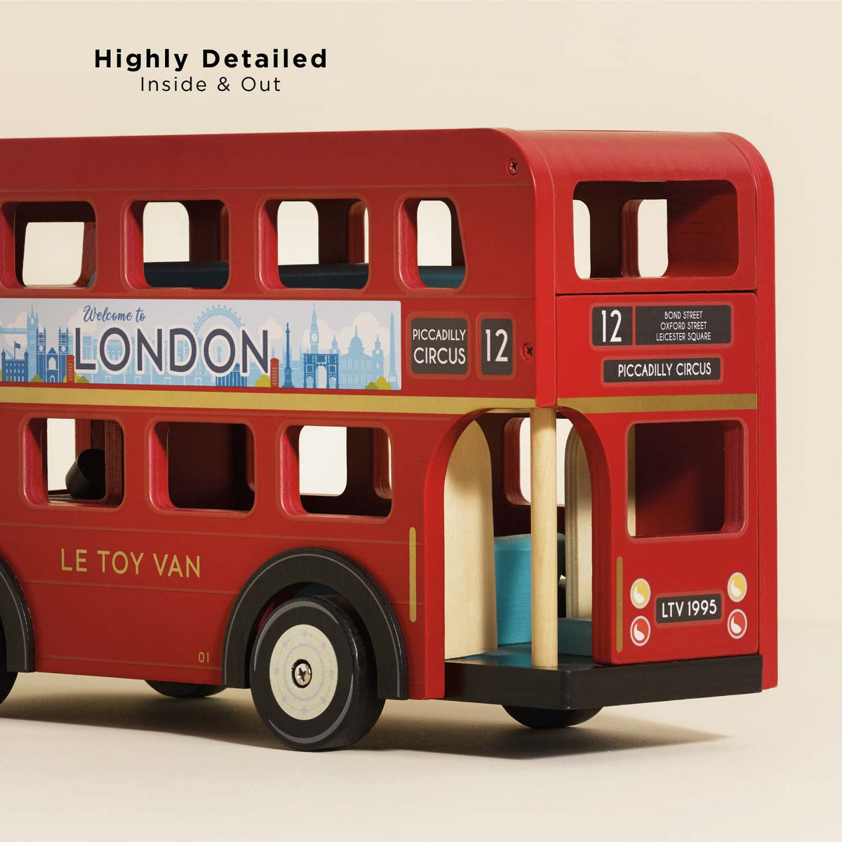 London Wooden Bus - Toby Tiger UK