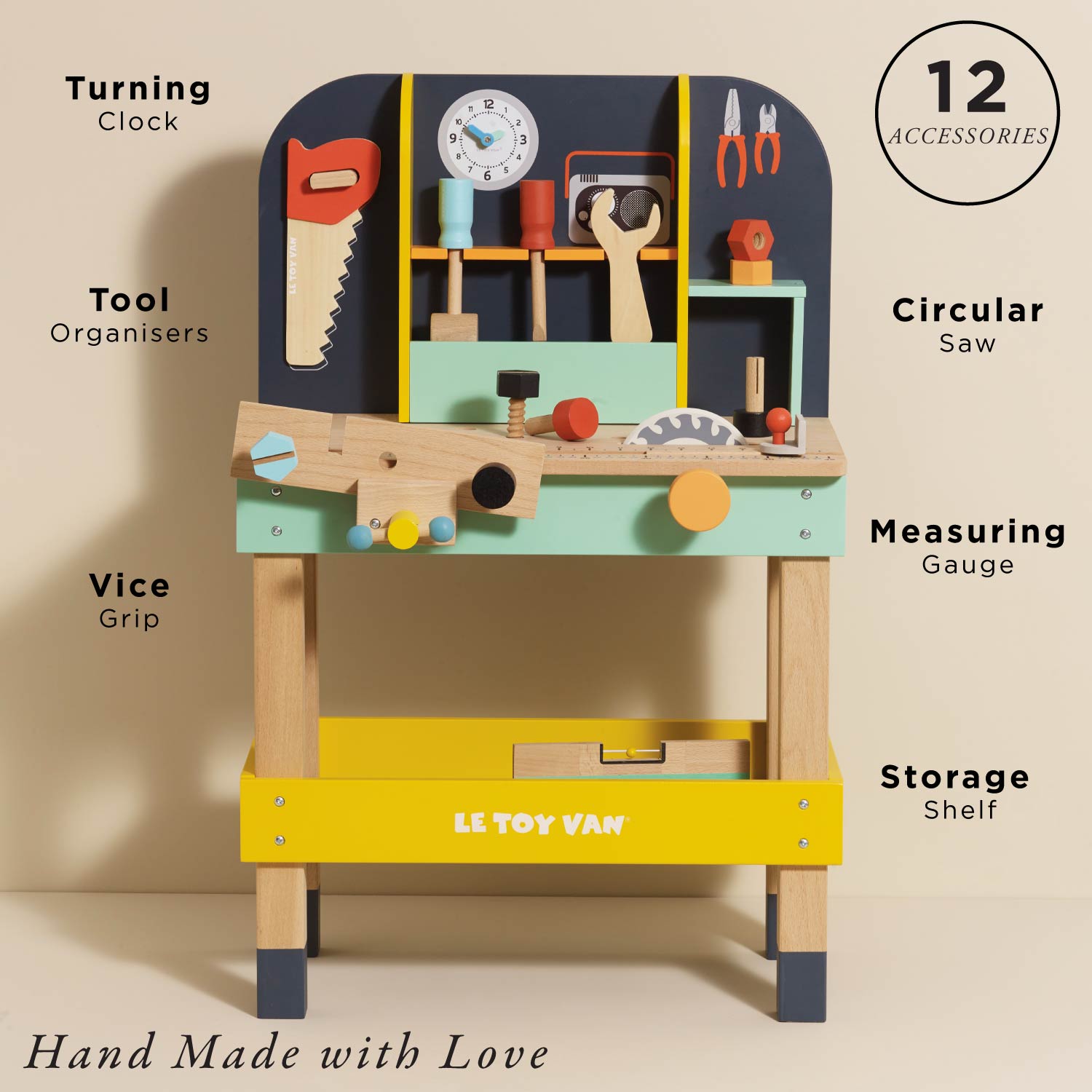 Alex’s Toy Work Bench - Toby Tiger UK