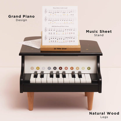 Wooden Grand Piano Toy - Toby Tiger