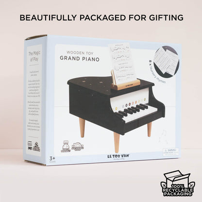 Wooden Grand Piano Toy - Toby Tiger
