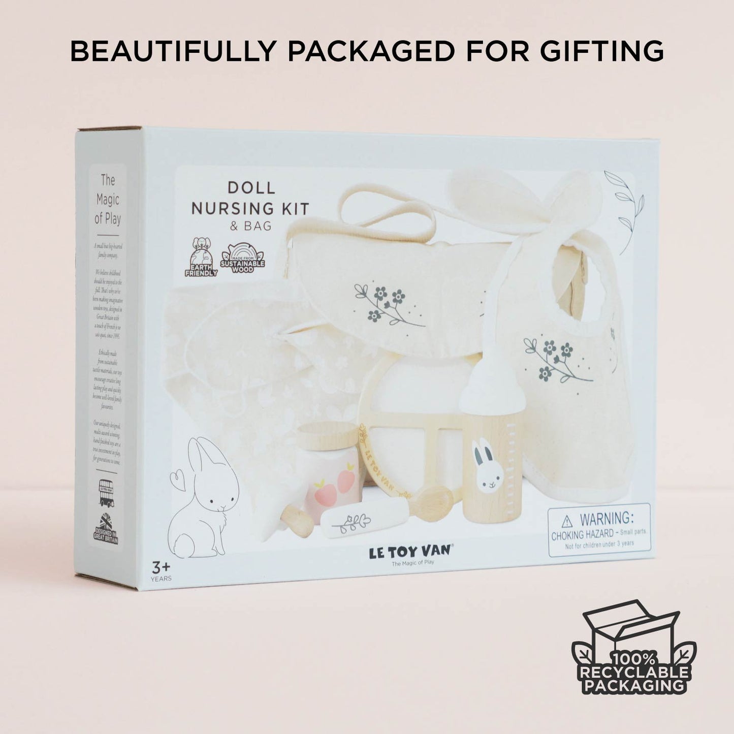 Dolls Nursing Kit and Bag - Toby Tiger UK