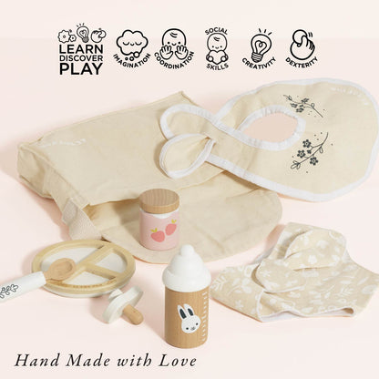 Dolls Nursing Kit and Bag - Toby Tiger UK