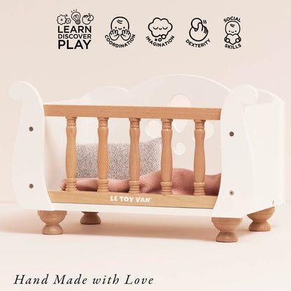 Dolls Wooden Cot - Toby Tiger