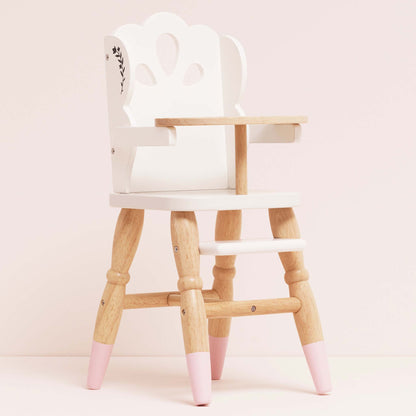 Dolls Wooden High Chair - Toby Tiger