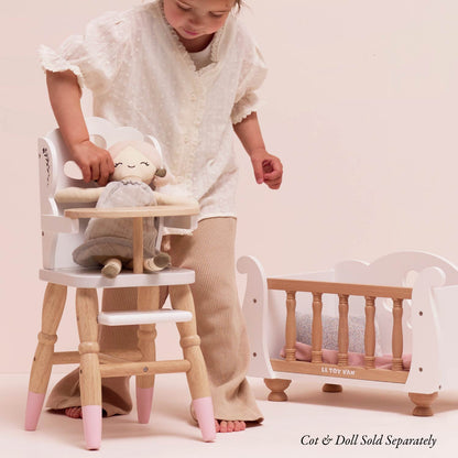 Dolls Wooden High Chair - Toby Tiger