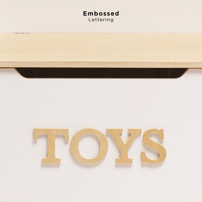 Classic Wooden Toy Chest - Toby Tiger