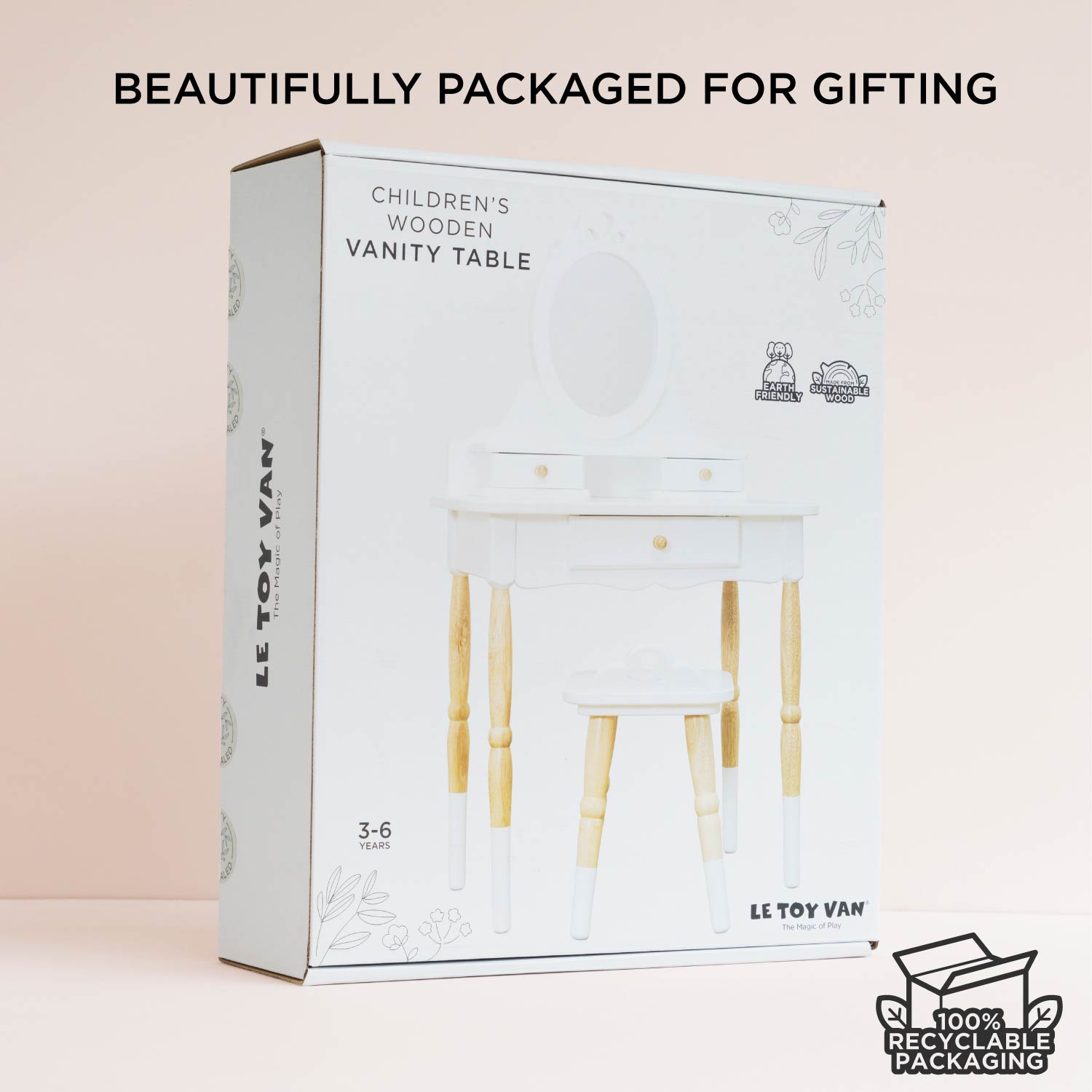 Dressing - up Vanity Table & Stool - Toby Tiger