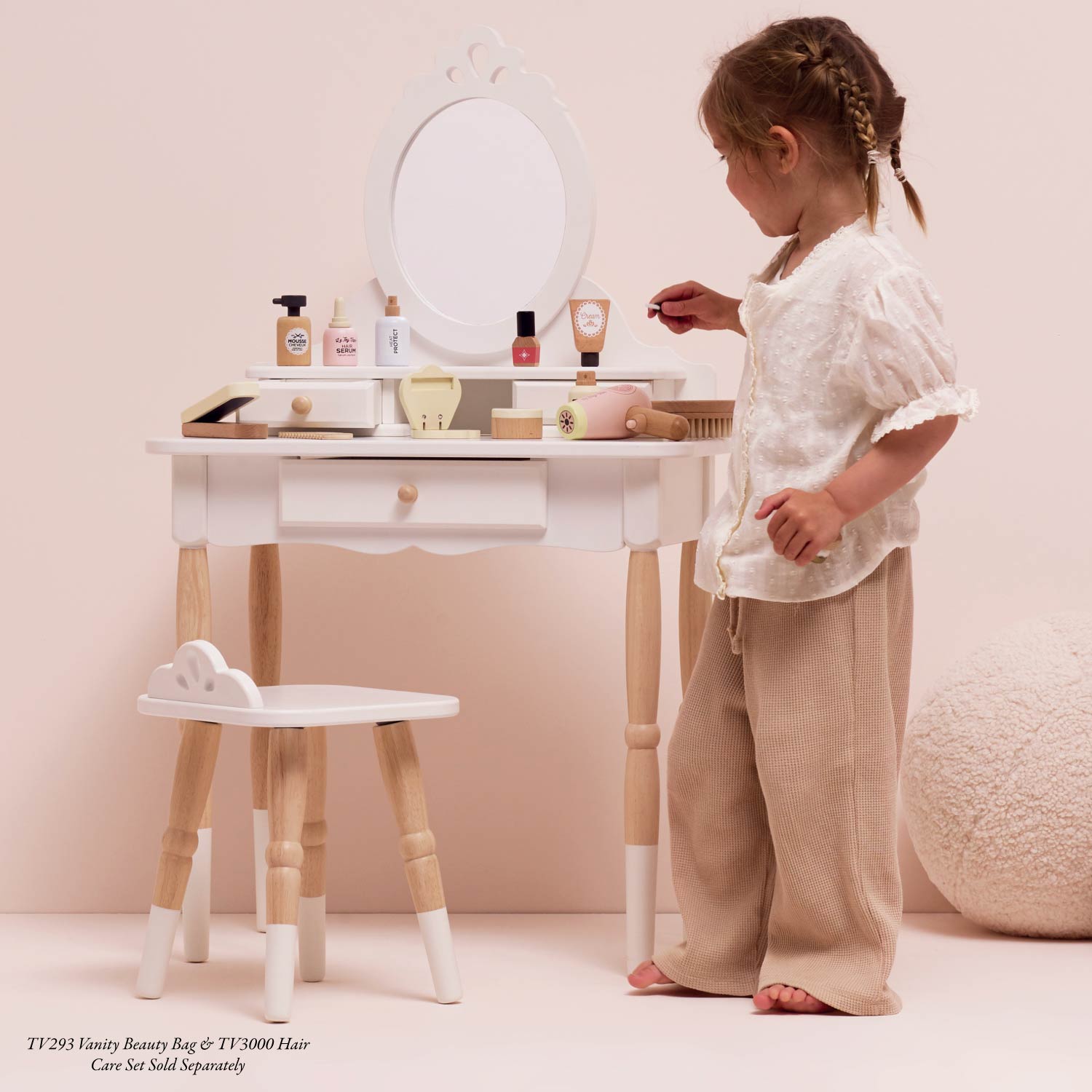 Dressing - up Vanity Table & Stool - Toby Tiger