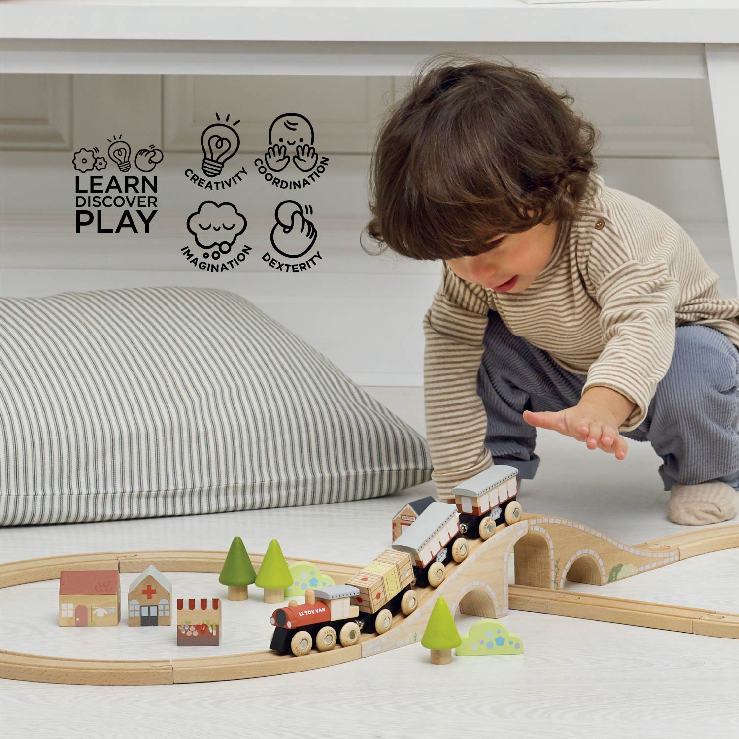 Figure of 8 Train Set - Toby Tiger