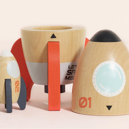 Magnetic Space Rocket Duo - Toby Tiger UK