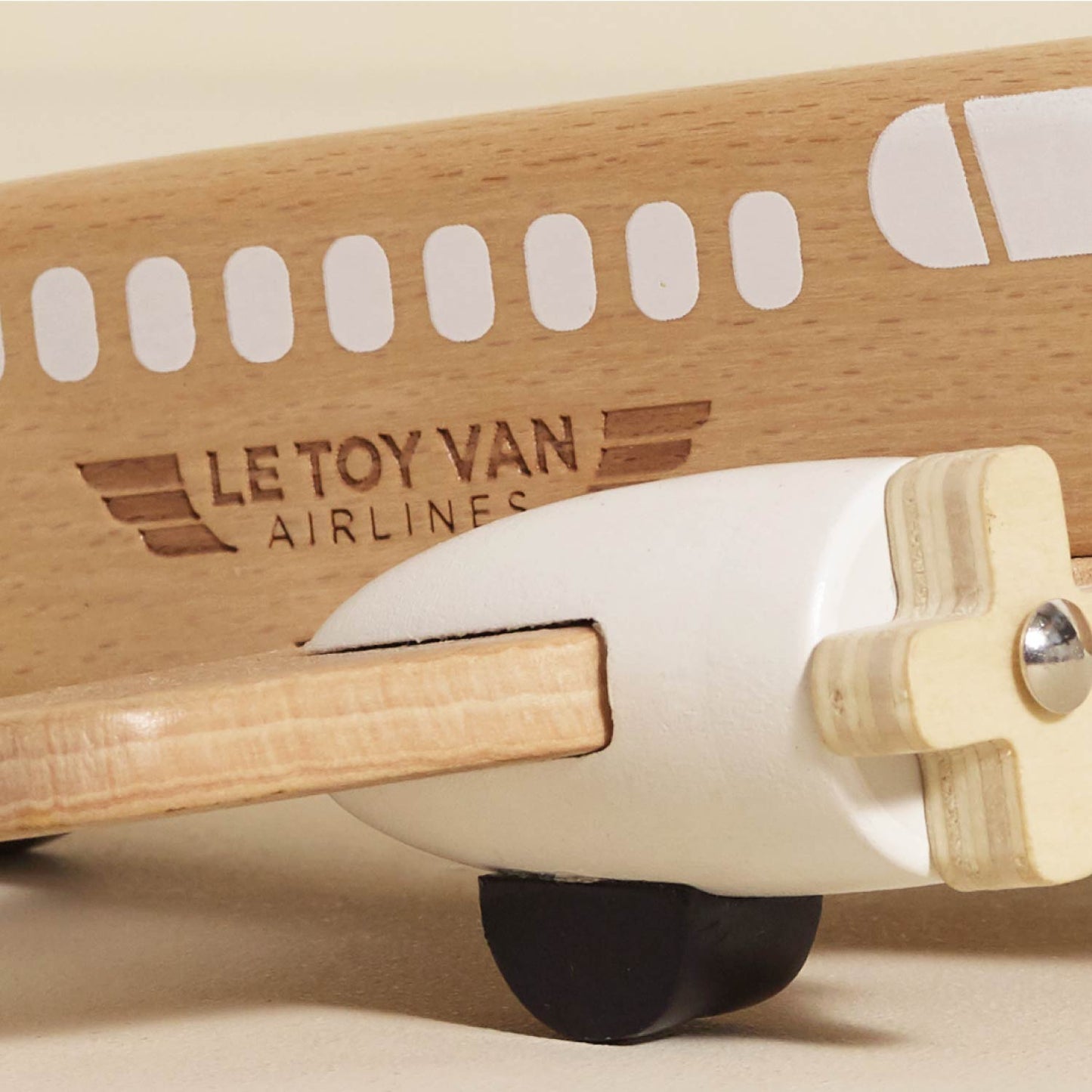 Wooden Toy Plane - Toby Tiger UK