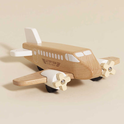 Wooden Toy Plane - Toby Tiger UK