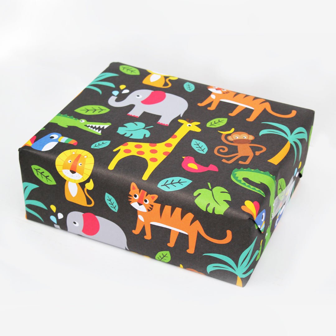 Jungle Wrapping Paper - Toby Tiger