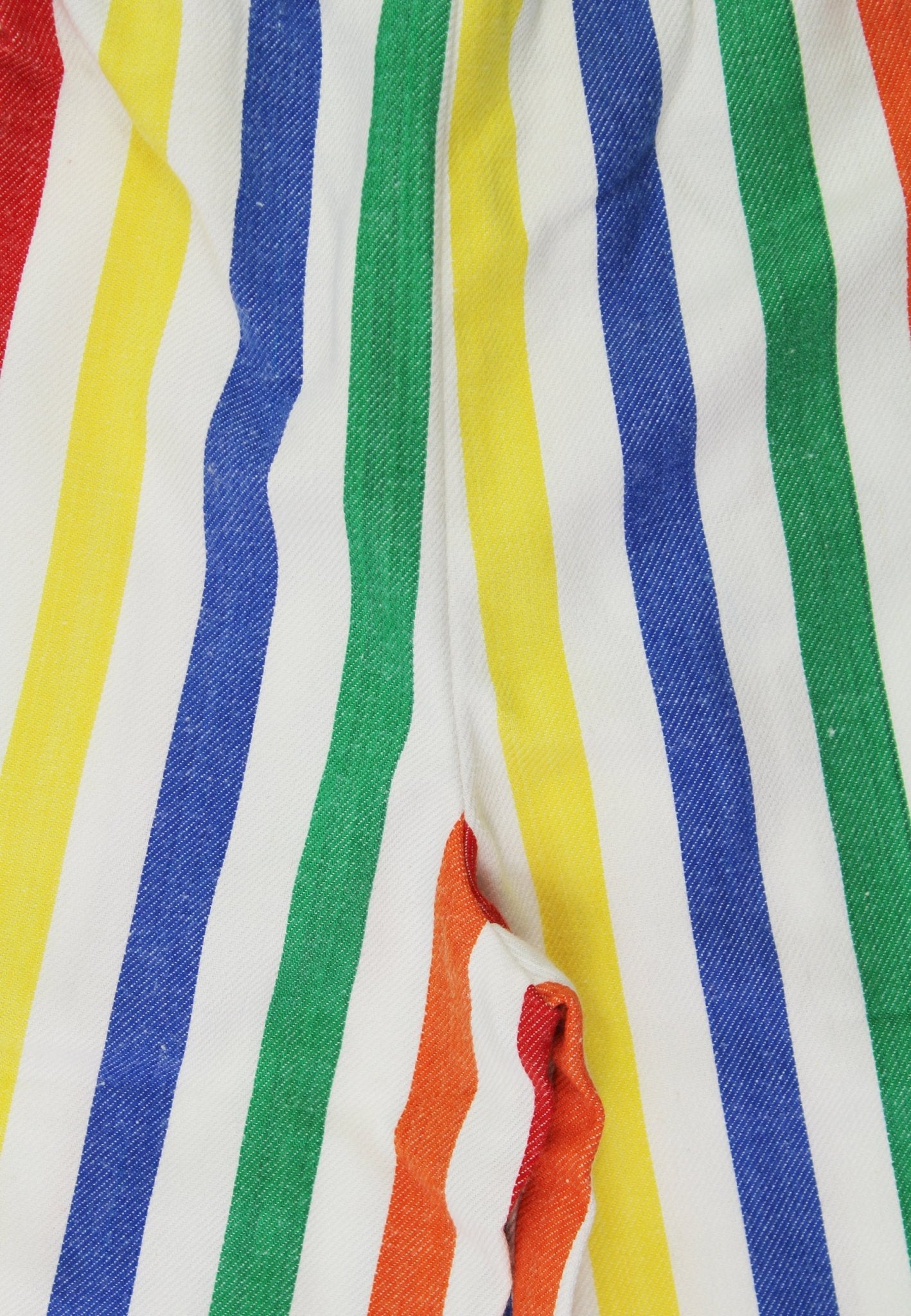 Organic Happy Stripe Woven Trousers - Toby Tiger