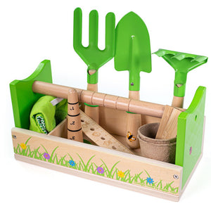 Gardening Caddy and Tools