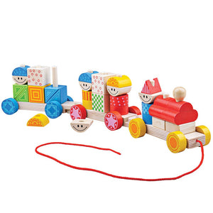 Build Up Pull Along Train - Toby Tiger
