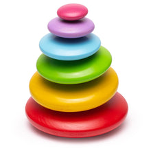 Load image into Gallery viewer, Rainbow Stacking Pebbles - Toby Tiger
