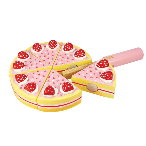 Strawberry Party Cake - Toby Tiger